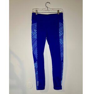 Athleta String Bee Free Blue Yoga Tight Size Small